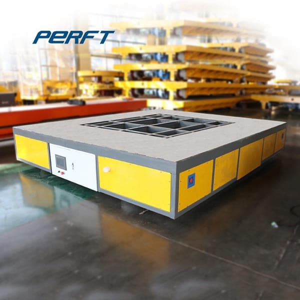 agv transfer cart for aluminum factory 50 ton